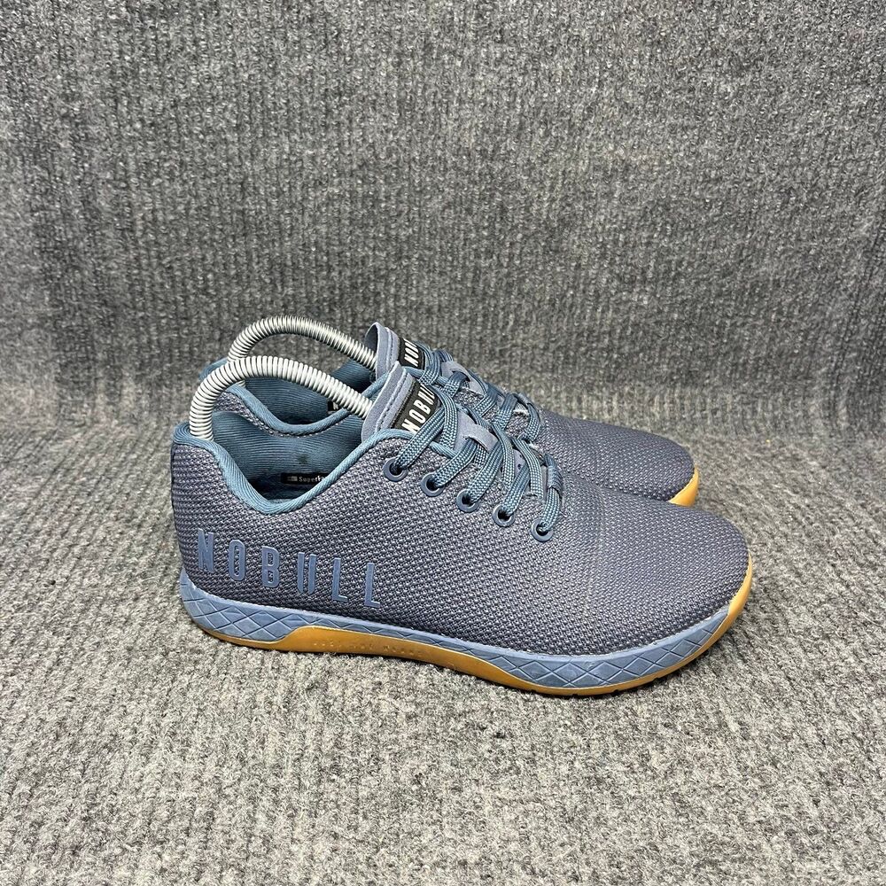 NOBULL CrossFit Trainer Low Superfabric Navy Blue Gum Athletic Shoes Women’s 8